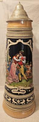 Thewalt 3 Liter Dancing Couple With Sayings Stein