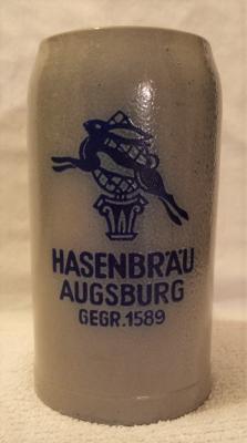 Hasenbrau Augsburg Salt Glazed Mug