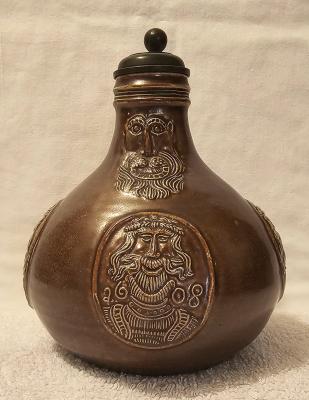 Reinhold Merkelbach Bearded Man Jug