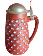 terra sigillata stein with rosettes