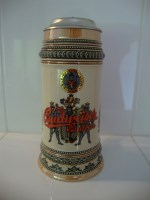 modern Budweiser Budvar stein