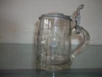 Cut Glass Stein