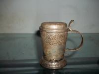 Silver Plate Stein