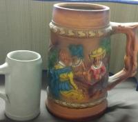 Giant beer stein (possibly japanese)