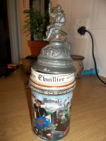 German military beer stein - Reserv. Chuillier