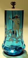 Blue Glass Stein