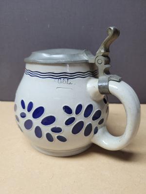 Jugendstil beer stein